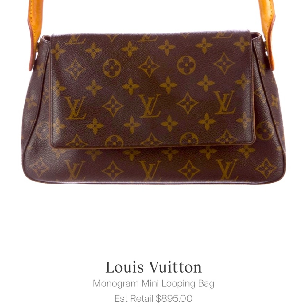 Louis Vuitton Monogram Canvas Mini Looping Bag